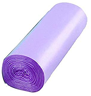 TJDCVEWKM Nouveau Sac à ordures ménagères inodore jetable Maison Sacs en Plastique colorés Noir, Bleu, Violet, Rouge, Jaune-Violet