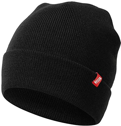 Nitras Herren 731 Beanie-Mütze, Schwarz, Einheitsgröße