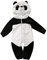 Pagliaccetto in Velluto per Neonati 0-3 Anni con Cappuccio Cerniera Tutine Carine di Panda Animali Bambini Unisex Pigiama Intero Caldo Autunnale Invernale Feste Regalo (Bianco, 0-6 Mesi)