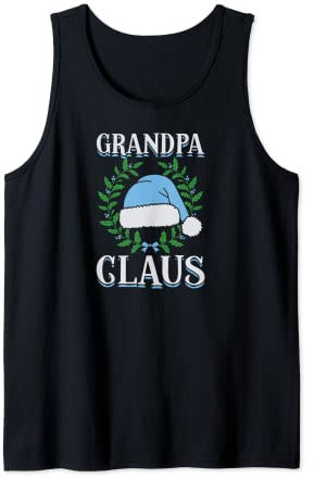 Opa Claus Matching Family Christmas Santa Claus Hut Tank Top
