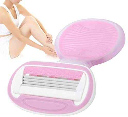 Rasoir électrique pour Femmes, Rasoir électrique pour Cheveux, Tondeuse Manuelle pour Cheveux, Visage, Jambes, Outil D'épilation, épilateur, Bikini, Tondeuse pour Femmes (Rose)