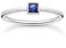 THOMAS SABO Ring mit blauem Stein 925 Sterling Silber TR2395-699-32-48