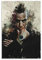 Shenywell Leinwand Wandkunst Malerei Till Lindemann Poster 60x90cm Kein Rahmen