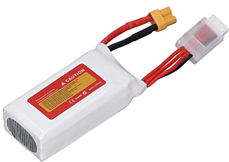 TOPINCN Lipo Battery Pack, 750mAh 11.1V 3S 1P 95C Li Poly RC Battery with XT30 Plug, Replacement Battery for H210 Racing Quadcopter
