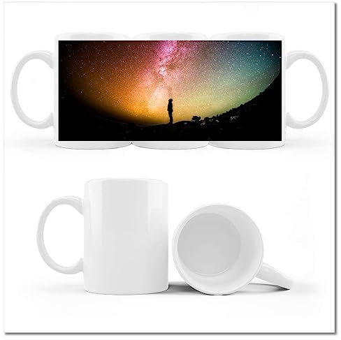 Coffe Tea Mug Cup with Photo Milky Way Galaxy No. H8496Z_Cup