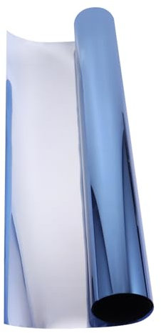 LIFKICH Película De Ventana De Privacidad Unidireccional Vinilo Aislante Térmico y Anti-uv Bloqueo De Luz y Protección Solar Sin Adhesivo Para Hogar y Oficina