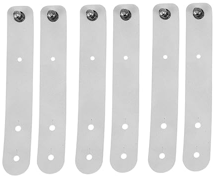 HOMSFOU Leder-kabelaufwickler-set 6-teilig Datenleitung Lederbinder Kopfhörerhalter Organizer Elegant Einfach Zu Verwenden