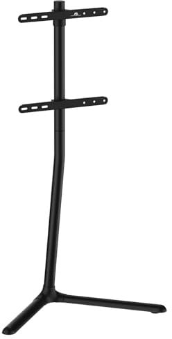 Maclean TV Bodenständer 32-70 bis 40kg | VESA 200x200-400x400 | Schwenkbar Höhenverstellbar Kabelmanagement | TV-Halterung für Fernseher und Monitore | Stabiler Standfuß für Flexible Positionierung