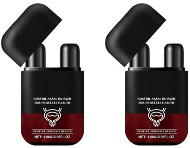 2Pc Bull-Up Inhalateur Nasal, Inhalateur Nasal Double Fonction, Soins De La Prostate Bâtonnets Nasaux Double Fonction Pour La Respiration Améliorer La Circulation Sanguine Promouvoir La Santé De La