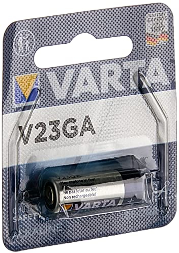 Varta 4223101410 Confezione da 10 Batterie V23GA, Colore: Argento