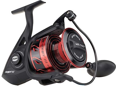 PENN Fierce III Spinnrollen, Black/Red