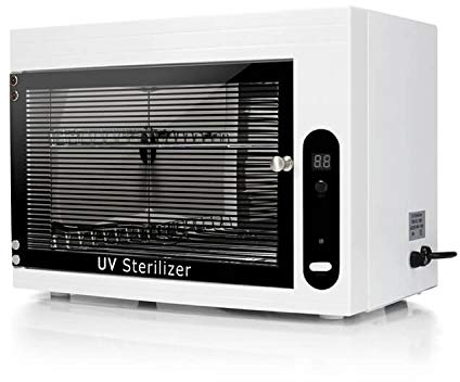 Professioneller UV-Sterilisator Ozon UV-C + O3 Lampe, zwei Ablagen, großes Fassungsvermögen (9 Liter)
