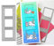 Rechteckige quadratische Metall-Stanzformen, langer Rahmen, quadratisch, für Weihnachtskarten, Stanzschablonen für DIY, Prägung, Foto, dekorative Papierschablonen, Scrapbooking, Kartenherstellung