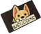 Longgouk Welcome Mat, Durable Indoor Door Mat, Stylish Cartoon Design, Non-slip, Soft and Elastic, Door Mats Are Suitable for Outdoor Doors, Entrances, Indoors (Yellow puppy)