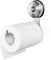 Toilet Paper Holder - JOMOLA Suction Cup Toilet Roll Holder Stainless Steel Toilet Paper Hanger Wall Mounted Removable Tissue Paper Dispenser for Bathroom and Kitchen No Drilling Brushed Finish