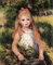 DTAUPREB Pierre Auguste Renoir Girl Portrait Malen nach Zahlen für Erwachsene und Kinder DIY Ölgemälde Kits Leinwand Geschenk