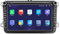 Android 12 Auto Radio 8 Zoll QLED Bildschirm 8-Core für VW Golf 5/6 T5 Touran Polo Sharan Passat Tiguan Sitz mit Wireless Carplay/Android Auto WiFi Bluetooth 5.0 RDS SWC DSP Europa Karte (4GB+32GB)