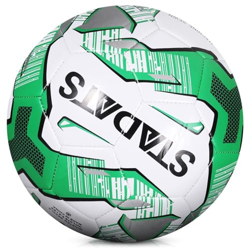 KWJEIULSOQ Fussball, FußBall Kinder Unisex, Offizieller Training FußBall Größe 5, Outdoor-Indoor fußbälle, Fusball Größe 5 für Profis & Anfänger, Fussbälle für Jugendliche und Erwachsene