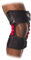 RG Knee Over Wrap w/Spring Hinge Black XL