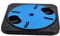 WEALTHKING Interactive Dog Nail File Puzzle Toy with Treat Dispenser, 360° Rotating Pet Mental Stimulation Games Training Board (Blue)