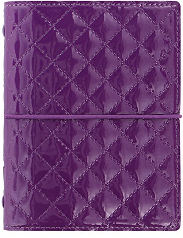 Filofax Pocket Domino Luxe organiser - purple