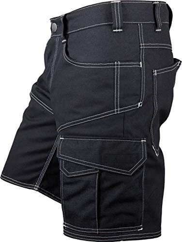 Job Handwerker Dachdecker Zimmerer Shorts Kurze Hose Canvas Jam! schwarz 51552 (50)