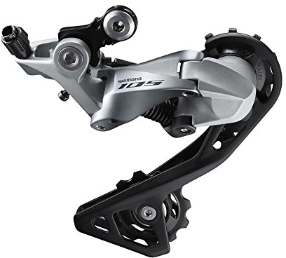 Shimano 105 Unisex – Erwachsene 105 Schaltwerk, Silber, 11-Fach