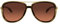 Oakley Damen OO4129-1858 Sonnenbrille, Brown Tortoise, 58