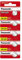Panasonic CR1220 Knopfbatterie, Rot, 5 Stück, Silber