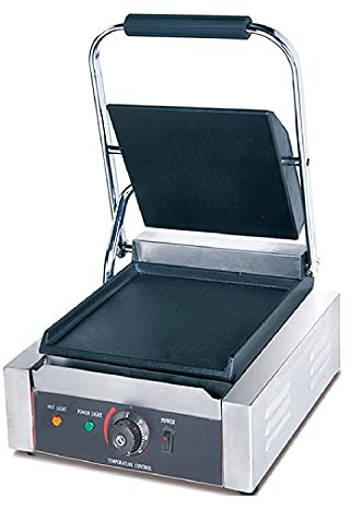 Ristoattrezzature Piastra panini Liscia/Liscia - 310x370x210 h mm - 1.8 Kw