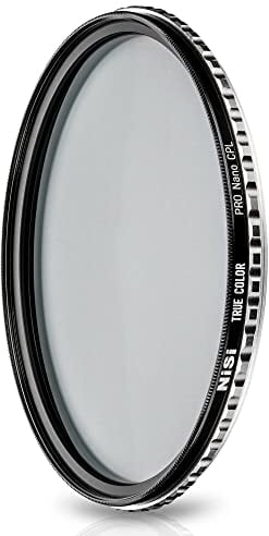 NiSi True Color CPL Filtre polarisant Ultra Faible réflexion avec revêtement Nano Multicouche 58 mm pour Objectif d'appareil Photo