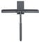blomus Duschabzieher -LAVEA- | Farbe Magnet | 22L x 26B cm | Duschwischer Grau | Fensterabzieher aus Silikon mit Metall-Kern für Dusche, Badezimmer, Spiegel, Glas-Reinigung, Fliesen