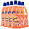 Emulsio Ravviva Cotto Detergente Pavimenti per Cotto Tradizionale o Moderno Ardesia Pietre Naturali Porose Formula Protettiva Profumo di Fiori Bianchi e Violetta a Lunga Durata - 6 Flaconi da 750ml
