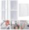 2 Set 80 Seiten A6 transparente Stempelaufbewahrung, Prägeordner, Aufbewahrung von Fotos, Siegelbeutel, Ordner, Aufbewahrungstasche für DIY, Scrapbooking, Kunsthandwerk, Sammeltaschen