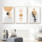 Martin Kench 3-teiliges Poster Set, Boho Blätter Bilder Set Abstrakt Wandbilder Wohnzimmer Dekoration Kunstdruck Leinwand Kunstposter für Wohnzimmer Schlafzimmer (ohne Rahmen) (K,50x70cm)