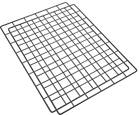 OUNONA 2 Stück Wandgitter Aus Eisen Nordic Stil Metallgitterpaneele 30x40cm Fotowand Organizer Für Wohnzimmer Schlafzimmer Büro Robust Und Vielseitig