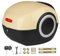 Motorradkoffer Topcase, Topcase für Roller, Motorrad Daily Tail Box Trunk Carrier Kunststoffkoffer mit Sicherheitsschloss,für Roller, Motorrad, Quad,Rollerkoffer, Motorradkoffer abschließbar Beige