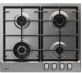 Teka 112610063, Gaskochfeld, 60 cm GSC 64320 XBC IX (E4), Inox