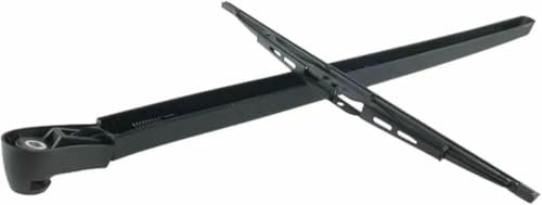 LPOTRES Escobillas y Brazos limpiaparabrisas Traseros para Coche para Seat para Ibiza 6L 6J 2006 2007 2008 2009 2010 2011 2012 Juego de limpiaparabrisas Trasero