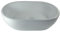 1x Keramikwaschbecken Aufsatzwaschbecken oval klein Aufsatz Waschbecken oval Keramik 45x29,5x12cm