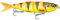Savage Gear 4Play V2 Swim & Jerk - Jerkbait zum Hechtangeln, Hechtköder zum Spinnangeln, Wobbler für Hechte, Swimbait, Farbe:Golden Ambulance, Länge/Gewicht:16.5cm / 35g
