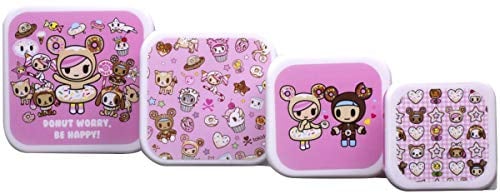 Thumbs Up 2FEC49106C Tokidoki-Set di 4 contenitori per merenda.