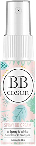 Allbestaye BB Cream Spray Concealer Foundation Wasserfest Whitening Skin Portable Lazy Makeup for Gesicht Körper Hals Bein (01#)