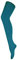 Sock Snob Womens 80 Den Opaque Coloured Winter Fashion Tights (Med (Hips 34-39 (87-99cm), Teal)