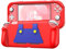 KENOBEE Coque en Silicone pour Nintendo Switch Lite 2019 Souple Légère Poignée Ergonomique Absorption des Chocs Anti-Rayures Rouge