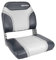 Waterside Captain Deluxe Bootssitz grau/weiß