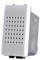 Vetrineinrete® Suoneria compatibile con living light international air modulo campanello pulsante 6A 220v (Bianco)