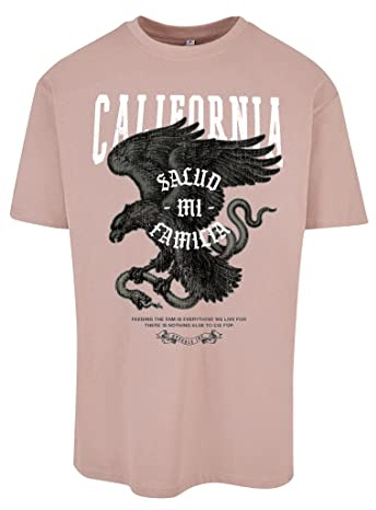 Mister Tee Unisex T-Shirt La Familia Oversize Tee duskrose M