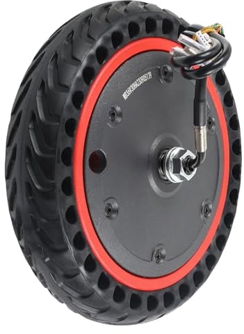 MaxEarn Scooter Vollgummireifen mit Motor 350W, Elektroroller Aufblasbarer Reifen, Ersatz Nabenmotor für Xiaomi Pro/Pro 2