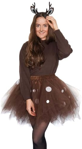 Goldschmidt Tutu Tüllrock Karneval Kostüm Petticoat für Fasching Damen voluminös